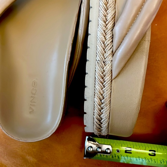VINCE thong platform slides - Picture 6 of 6